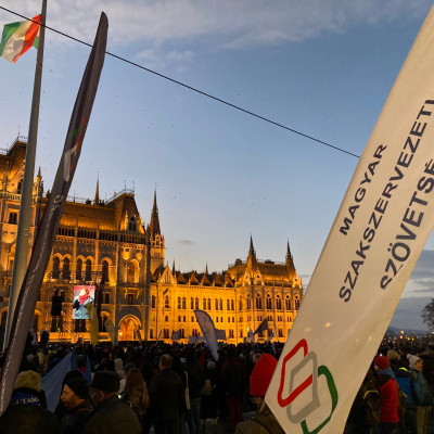 Együtt tüntettünk a pedagógusokkal